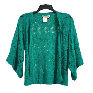 A La Carte Green Women’s Cardigan